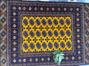 قالیچه خردلی ترکمن