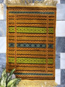 گلیم تمام پشم 80در120 تک رو